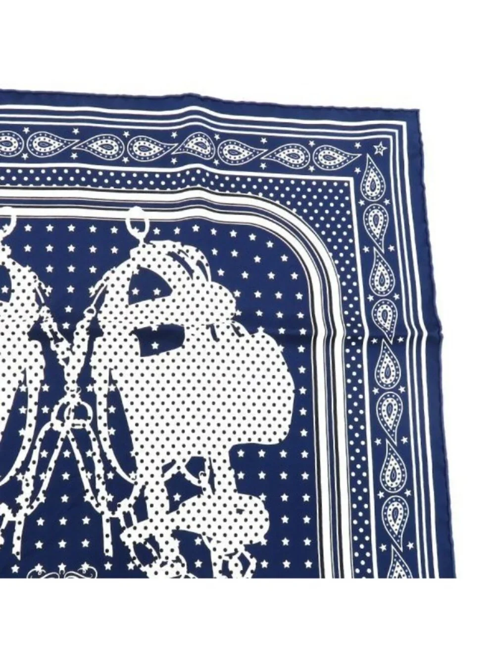 Hermes Carre 55 Silk Bandana Scarf